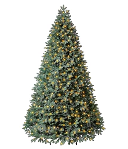 Dehner Künstlicher Weihnachtsbaum Tanne Alva, mit LED Beleuchtung warmweiß, Höhe ca. 240 cm, Metall/Kunststoff, grün Dehner Künstlicher Weihnachtsbaum Tanne Alva, mit LED Beleuchtung warmweiß, Höhe ca. 240 cm, Metall/Kunststoff, grün von Dehner