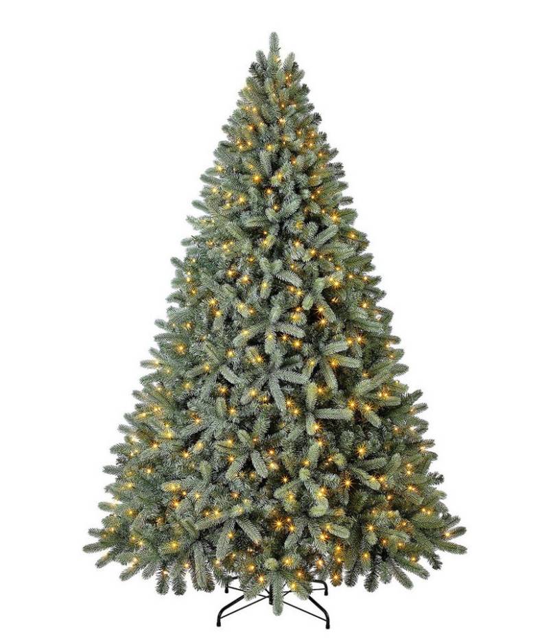 Dehner Künstlicher Weihnachtsbaum Tanne Finja m. 700 LEDs/Ständer, Höhe 240 cm von Dehner