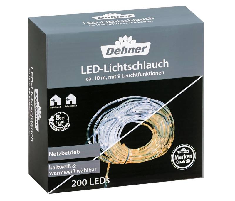 Dehner Lichterkette LED Lichtschlauch, 200 LEDs, Länge 100 cm von Dehner
