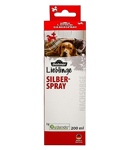 Dehner Lieblinge Wundversorgung Silberspray, bei Verletzungen, für Hunde und Katzen, 200 ml von Dehner