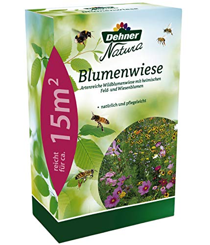 Dehner Natura Saatgut, Blumenwiese, 0.22 kg, für ca. 15 qm von Dehner