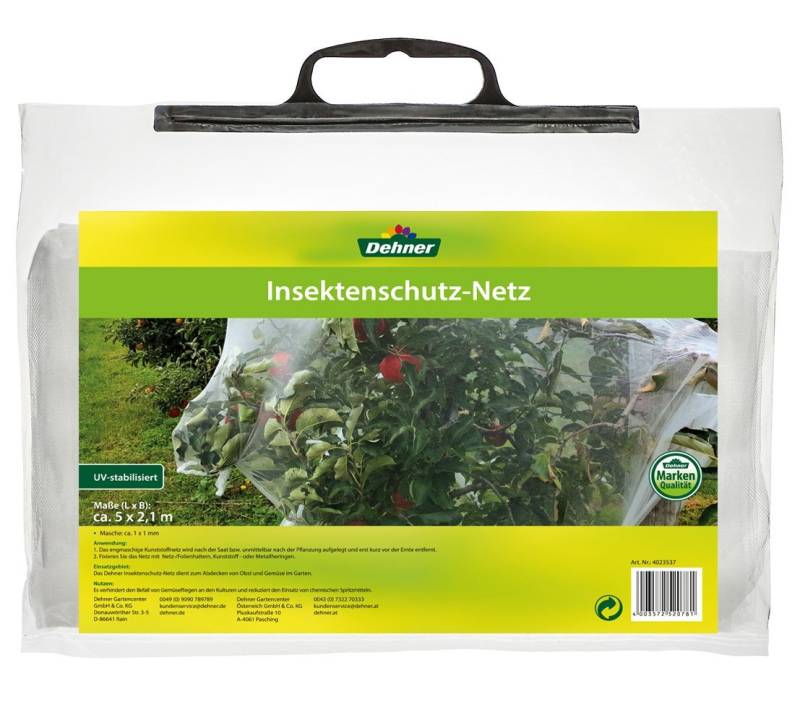 Dehner Schädlingsschutznetz Insektenschutz-Netz, 5 x 2.1 m, Kunststoff von Dehner