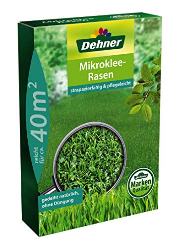 Dehner Rasen-Saatgut Mikroklee, 1 kg, für ca. 40 qm von Dehner