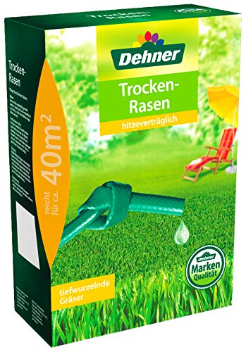 Dehner Rasen-Saatgut, Trockenrasen, 1.25 kg, für ca. 40 qm von Dehner