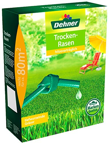 Dehner Rasen-Saatgut, Trockenrasen, 2.5 kg, für ca. 80 qm von Dehner