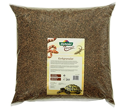 Dehner Terra Reptilienzubehör, Einstreu, Korkgranulat, 20 l Dehner Terra Reptilienzubehör, Einstreu, Korkgranulat, 20 l von Dehner