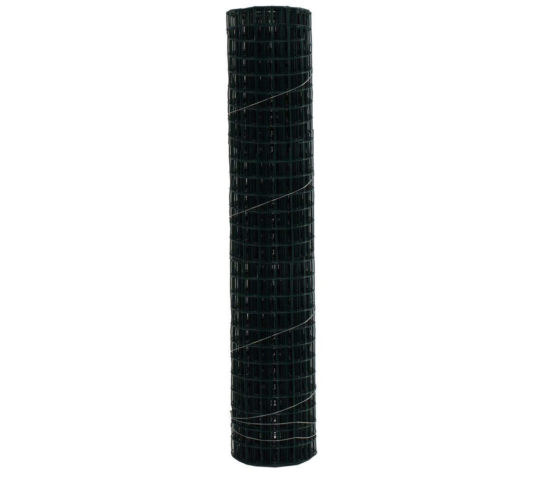 Dehner Zaun Drahtgitter, Länge 500 cm, PVC-Ummantelung, PVC-ummanteltes Drahtgitter mit quadratischen Maschen von Dehner