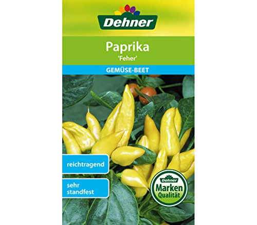 Dehner Gemüse-Saatgut, Paprika, 5er Pack (5 x 2 g) von Dehner