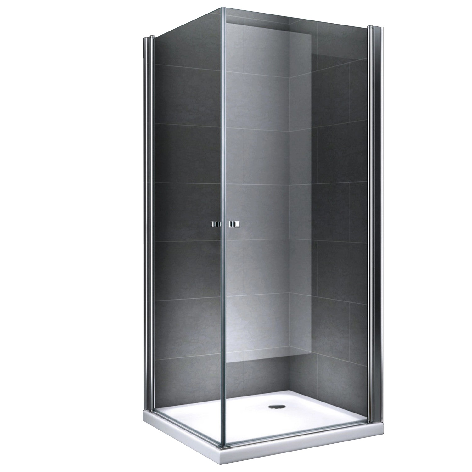 Dein Bau Projekt Duschkabine Glasdusche Klarglas 90 x 190 x 90 cm o. Wanne von Dein Bau Projekt