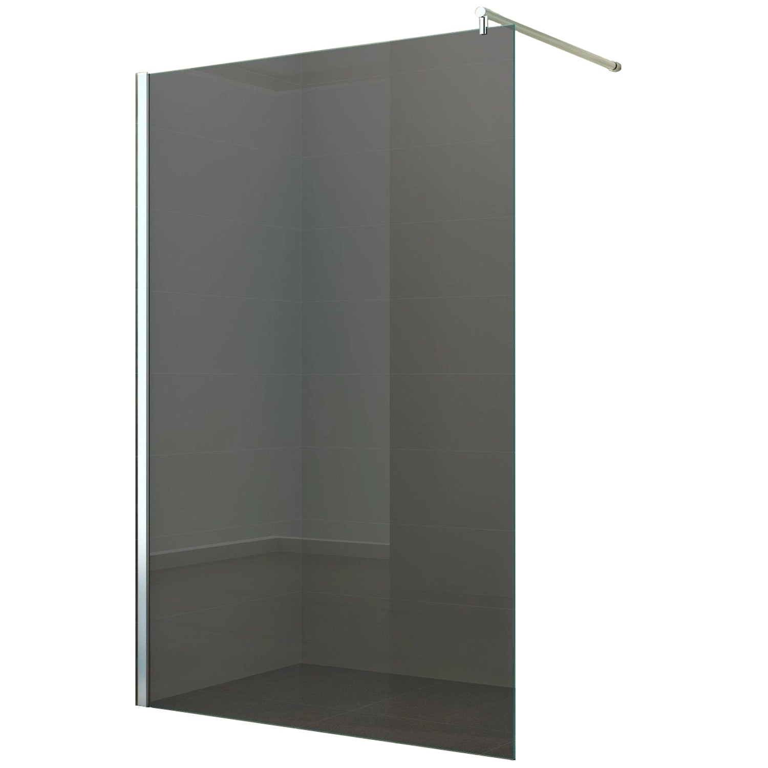 Dein Bau Projekt Walk-In Duschabtrennung Grauglas 130 x 200 cm Dein Bau Projekt Walk-In Duschabtrennung Grauglas 130 x 200 cm von Dein Bau Projekt