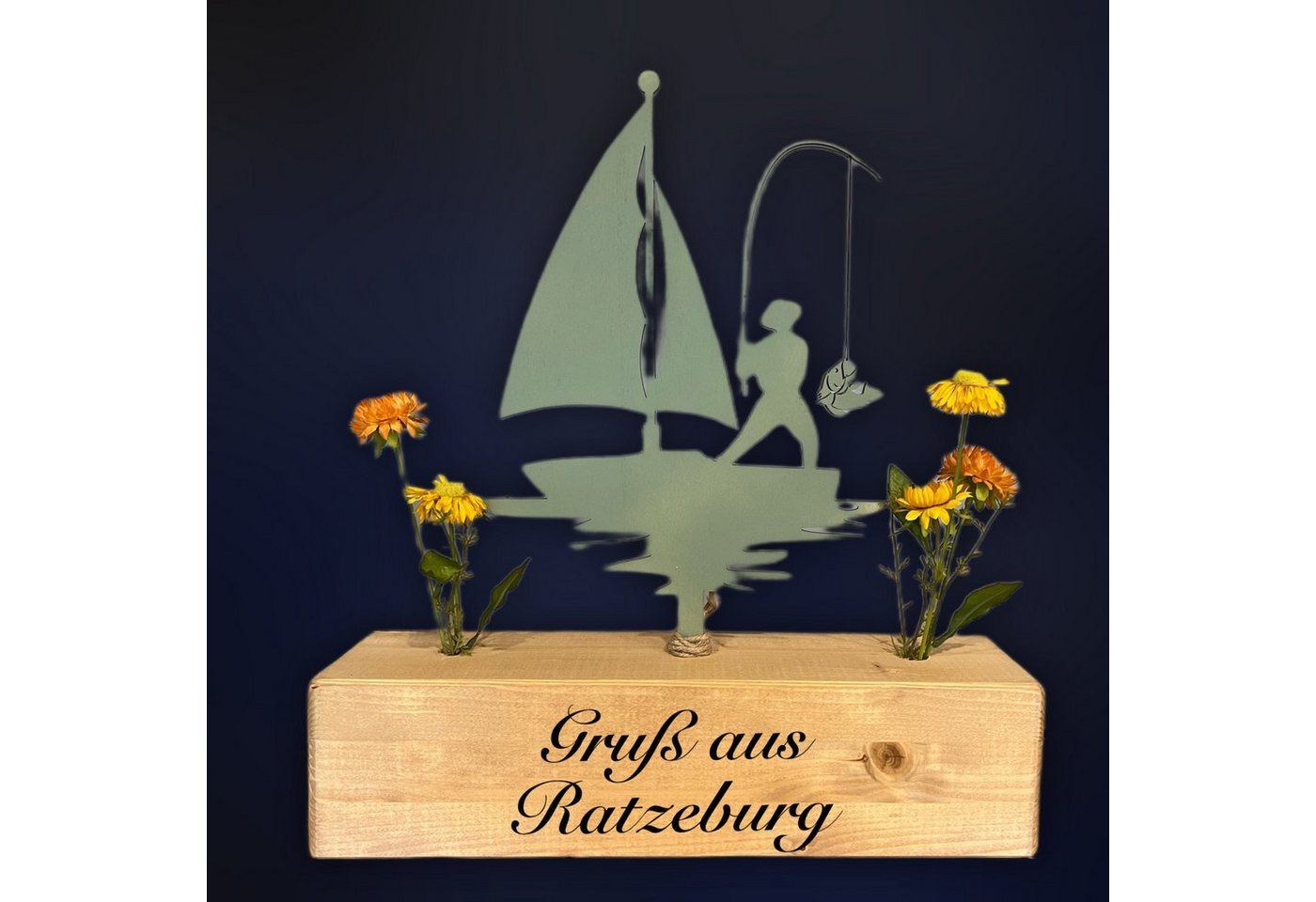 Kunstblume Flowerboard Blumenblock, Dein Holzpferd von Dein Holzpferd