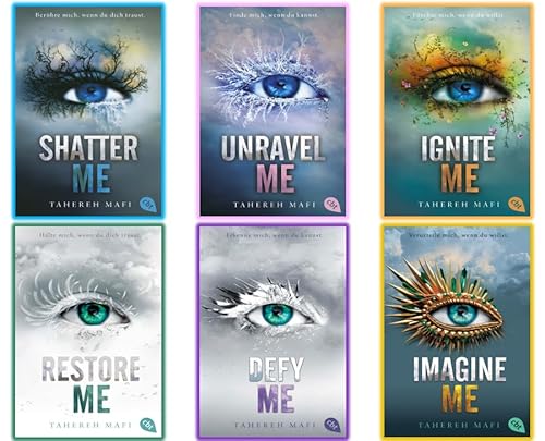 Tahereh Mafi | Die Shatter me-Reihe Band 1-6 | Shatter Me + Unravel Me + Ignite Me + Restore Me + Defy Me + Imagine Me Tahereh Mafi | Die Shatter me-Reihe Band 1-6 | Shatter Me + Unravel Me + Ignite Me + Restore Me + Defy Me + Imagine Me von Dein-buchladen