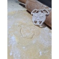 Pitbull Ausstecher, Cookie Cutter von Dein3DProdukt