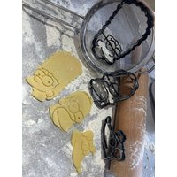 The Simpsons Die Ausstecher Kekse Plätzchen Ausstechform von Dein3DProdukt