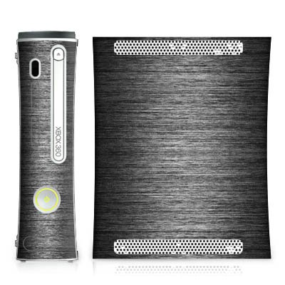 DeinDesign Skin kompatibel mit Microsoft Xbox 360 Folie Sticker Metallic Look Metal Anthrazit DeinDesign Skin kompatibel mit Microsoft Xbox 360 Folie Sticker Metallic Look Metal Anthrazit von DeinDesign