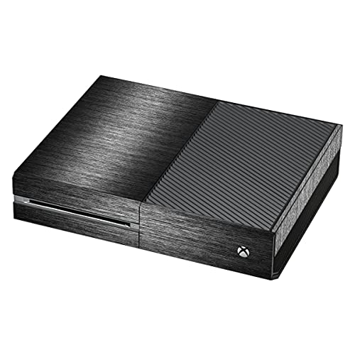 Skin kompatibel mit Microsoft Xbox One Folie Sticker Metallic Look Metal Anthrazit von DeinDesign