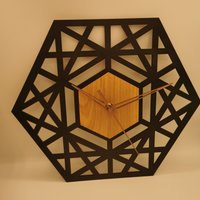 Wanduhr Mit Flüsteruhrwerk Wanduhr Mit Flüsteruhrwerk von DeinLasershop