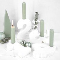 Adventszahlen Adventskranz 1-4 Kerzenhalter Zahlen Aus Gießbeton Weihnachtsdeko Advent Weiß - Salbei Adventszahlen Adventskranz 1-4 Kerzenhalter Zahlen Aus Gießbeton Weihnachtsdeko Advent Weiß - Salbei von DeinLieblingsteil