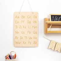 Holzschild | Abc Schule Lesen Lernen von DeinLieblingsteil