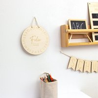 Holzschild | Gravur Erster Schultag Wunschname Und Datum von DeinLieblingsteil