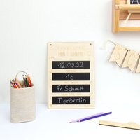 Tafel Einschulung | Kreide Schulkind Geschenk & Erinnerung Selbst Beschreibbar Tafel Einschulung | Kreide Schulkind Geschenk & Erinnerung Selbst Beschreibbar von DeinLieblingsteil