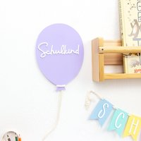 Wanddeko | Luftballon Acryl 3D Wunschtext Und Farbe von DeinLieblingsteil
