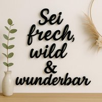 Individueller Schriftzug Aus Acrylglas Bis Zu 1, 8 Meter Lang | Schwarz & Weiß Personalisierbarer Wand Deko Wohnzimmer Individueller Schriftzug Aus Acrylglas Bis Zu 1, 8 Meter Lang | Schwarz & Weiß Personalisierbarer Wand Deko Wohnzimmer von DeinLieblingswerkGER