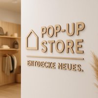 Individuelles 3D Firmenlogo Aus Acryl Oder Holz Für Wand | Laser Cut Logo Schild Büro, Praxis, Studio Personalisierte Geschäftsschild von DeinLieblingswerkGER