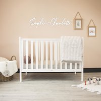 Personalisierbares Namensschild Aus Acrylglas | Individueller 3D Schriftzug Schwarz & Weiß Wand Deko Wohnzimmer |Geschenk Wohnung von DeinLieblingswerkGER