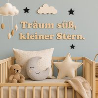 Personalisierter Schriftzug Aus Holz Oder Acrylglas | 3D Text Wanddeko Individuelles Namensschild Geschenk Spruch Für Die Wand Deko von DeinLieblingswerkGER