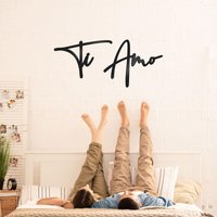 Schriftzug Ti Amo Aus Acrylglas | Wanddeko Wohnzimmer Deko Trend Schlafzimmer Einrichtung Kinderzimmer Wandbild Text Schriftzug Ti Amo Aus Acrylglas | Wanddeko Wohnzimmer Deko Trend Schlafzimmer Einrichtung Kinderzimmer Wandbild Text von DeinLieblingswerkGER