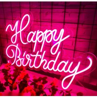 Led Neon Schild Für Geburtstage - Individuelles Leuchtschild Mit Wunschtext Led Neon Schild Für Geburtstage - Individuelles Leuchtschild Mit Wunschtext von DeinNeonschild