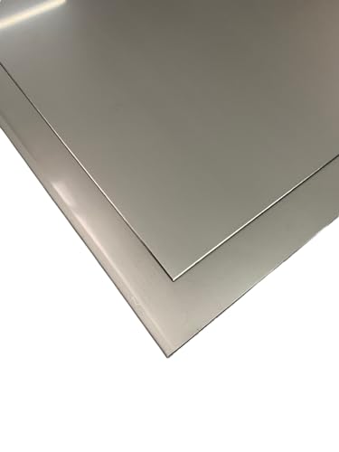 REDUZIERT Edelstahlblech V2A 2,5 mm - | Kostenloser Wunschzuschnitt | Hochwertige Oberfläche | Robust und Formstabil | Pflegeleicht | Für Innen und Außen geeignet von DeinZuschnitt24