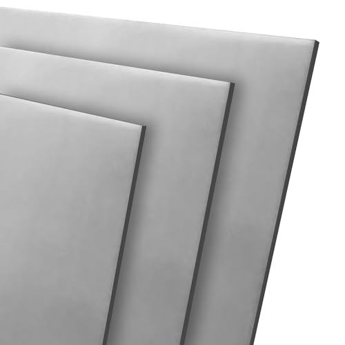 REDUZIERT Edelstahlblech V2A 2,5 mm - | Kostenloser Wunschzuschnitt | Hochwertige Oberfläche | Robust und Formstabil | Pflegeleicht | Für Innen und Außen geeignet von DeinZuschnitt24