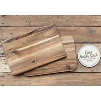 Holzbrettchen - Geschenk, Schneidebrett, Frühstücksbrett von DeinbestesStueck