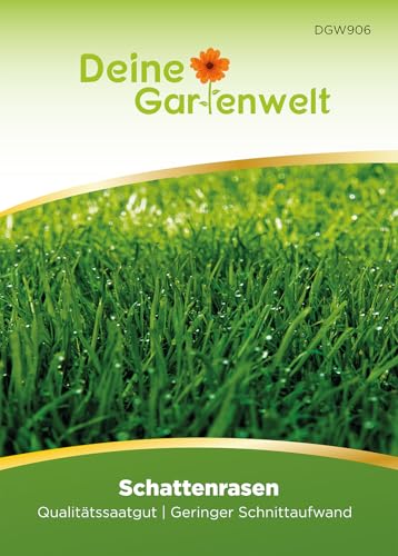 Schattenrasen 500 g Samen für 20 m² - Schattenrasensamen - Rasensamen - Saatgut für Rasen von Deine Gartenwelt