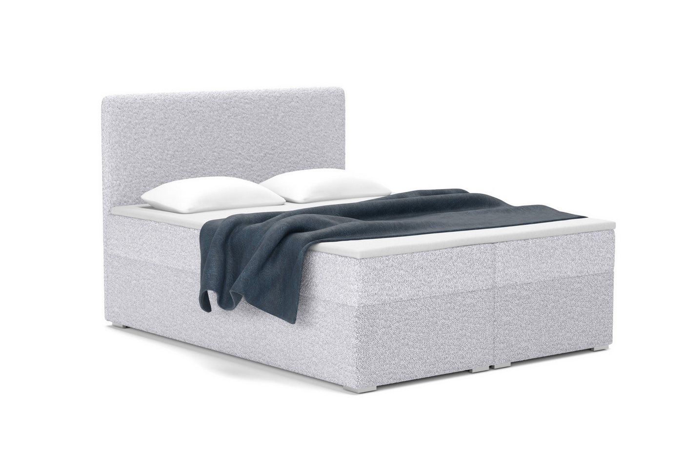 Deine Möbel 24 Boxspringbett BOUCLE Boxbett Polsterbett Komplettbett Bonellfederkernmatratzen H3 (Creme Beige Hellgrau Grau Dunkelgrau Graphit, 3-St., Boxbett Boucle 120x200 140x200 160x200 180x200 200x200), inkl. Bettkasten Topper Matratzen H3 H4 Deine Möbel 24 Boxspringbett BOUCLE Boxbett Polsterbett Komplettbett Bonellfederkernmatratzen H3 (Creme Beige Hellgrau Grau Dunkelgrau Graphit, 3-St., Boxbett Boucle 120x200 140x200 160x200 180x200 200x200), inkl. Bettkasten Topper Matratzen H3 H4 von Deine Möbel 24