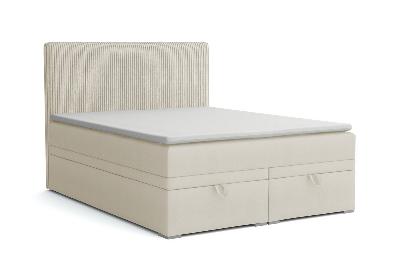 Deine Möbel 24 Boxspringbett DAGA Boxbett Polsterbett Komplettbett Bett mit einer Matratze H4 (Taschenfederkernmatratzen 7 Zonen H4 Grau Hellgrau Schwarz Anthrazit Beige Samt Velour, 3-St., Taschen-federkernmatratze 7 Zonen H4 PREMIUM Bett), inkl Topper, Bettkasten 120x200 140x200 160x200 180x200 200x200 Deine Möbel 24 Boxspringbett DAGA Boxbett Polsterbett Komplettbett Bett mit einer Matratze H4 (Taschenfederkernmatratzen 7 Zonen H4 Grau Hellgrau Schwarz Anthrazit Beige Samt Velour, 3-St., Taschen-federkernmatratze 7 Zonen H4 PREMIUM Bett), inkl Topper, Bettkasten 120x200 140x200 160x200 180x200 200x200 von Deine Möbel 24