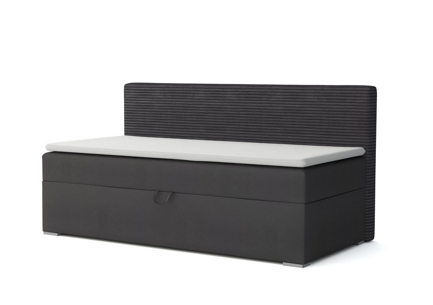 Deine Möbel 24 Boxspringbett MATI Daybett Tagesbett Schlafsofa Couch Jugendsofa Stauraumbett (mit Schlaffunktion Bettkasten Einzelbett Polsterbett Matratze H3 H4, 3-St., mit Schlaffunktion und Bettkasten Stauraumbett Jugendsofa), 90x200 100x200 Schwarz Grau Rosa Beige Anthrazit Deine Möbel 24 Boxspringbett MATI Daybett Tagesbett Schlafsofa Couch Jugendsofa Stauraumbett (mit Schlaffunktion Bettkasten Einzelbett Polsterbett Matratze H3 H4, 3-St., mit Schlaffunktion und Bettkasten Stauraumbett Jugendsofa), 90x200 100x200 Schwarz Grau Rosa Beige Anthrazit von Deine Möbel 24