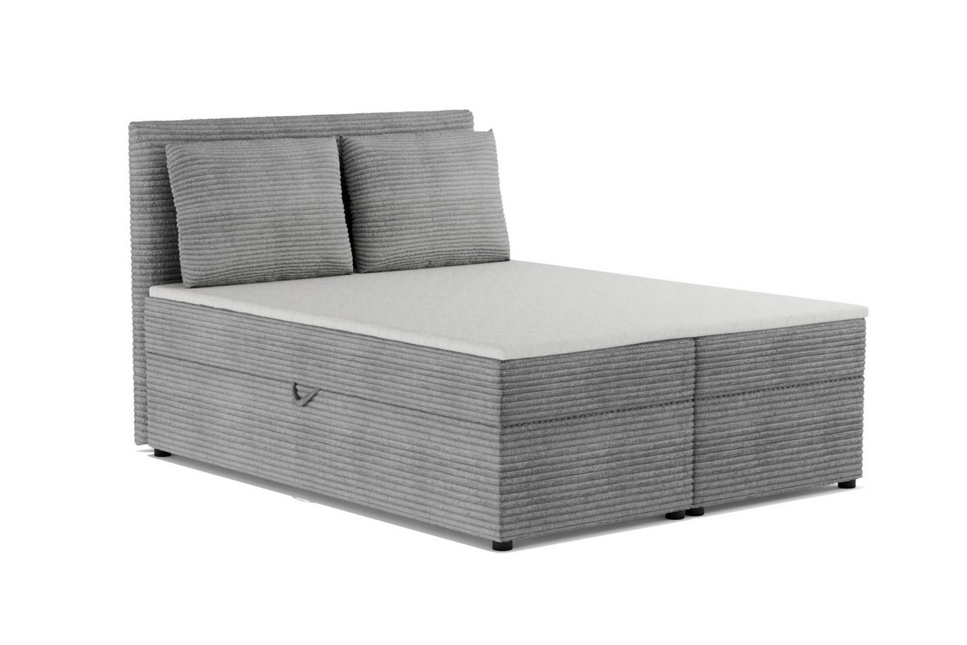 Deine Möbel 24 Boxspringbett TAMI Boxbett Polsterbett Komplettbett Bonellfederkernmatratzen H3 (Taschenfederkernmatratzen 7 Zonen H4 optional Grau Hellgrau Schwarz Anthrazit Beige Creme Velour, 3-St., Ehebett Bett mit Topper und Bettkästen, Matratzen H3 / H4), mit Topper, mit Bettkästen, 120x200 140x200 160x200 180x200 200x200 Deine Möbel 24 Boxspringbett TAMI Boxbett Polsterbett Komplettbett Bonellfederkernmatratzen H3 (Taschenfederkernmatratzen 7 Zonen H4 optional Grau Hellgrau Schwarz Anthrazit Beige Creme Velour, 3-St., Ehebett Bett mit Topper und Bettkästen, Matratzen H3 / H4), mit Topper, mit Bettkästen, 120x200 140x200 160x200 180x200 200x200 von Deine Möbel 24