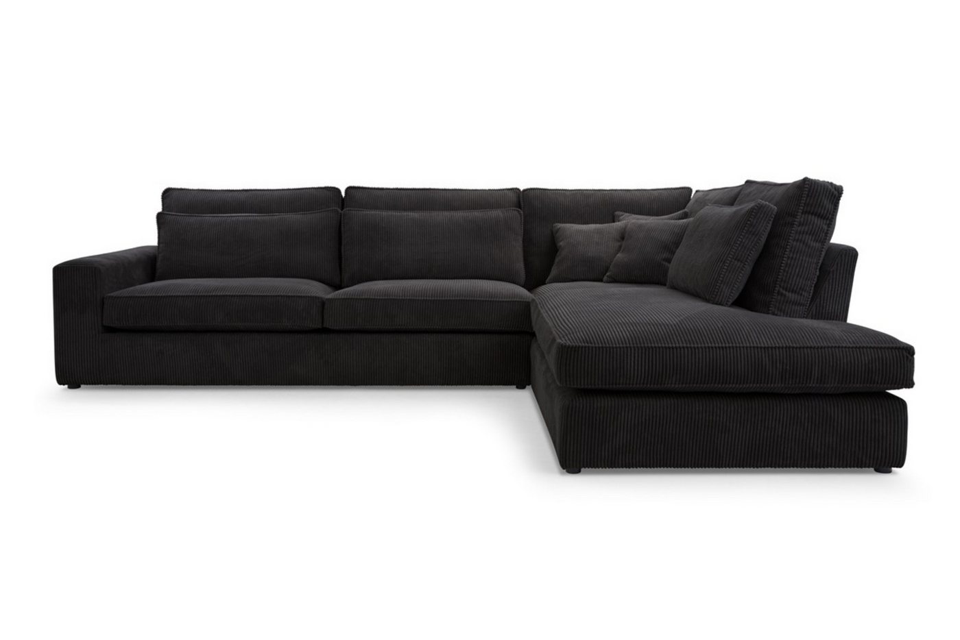 Deine Möbel 24 Ecksofa CAREN MINI Wohnlandschaft Sofa Wohnzimmer L-Couch Cord Samt, Farben: Creme Grau Schwarz 2 Teile Deine Möbel 24 Ecksofa CAREN MINI Wohnlandschaft Sofa Wohnzimmer L-Couch Cord Samt, Farben: Creme Grau Schwarz 2 Teile von Deine Möbel 24