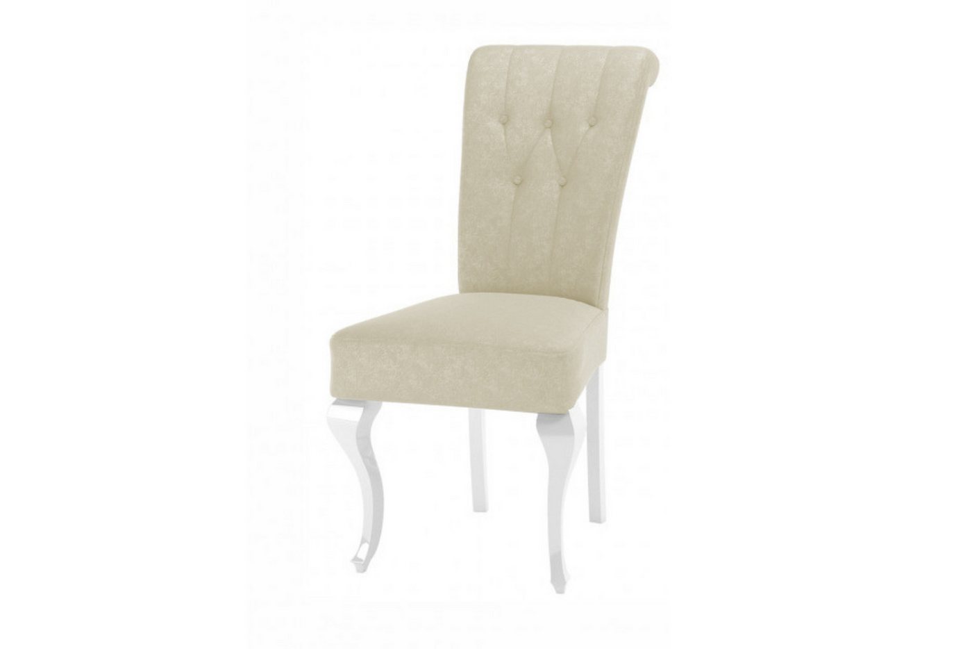 Deine Möbel 24 Esszimmerstuhl LUISE S61 Stuhl 2 4 6 8 10 12 Stühle PREMIUM zum Esszimmer - Set (Beige Hellgrau Grau Anthrazit Graphit), Stühle in Samt Velour Glamour-Still von Deine Möbel 24