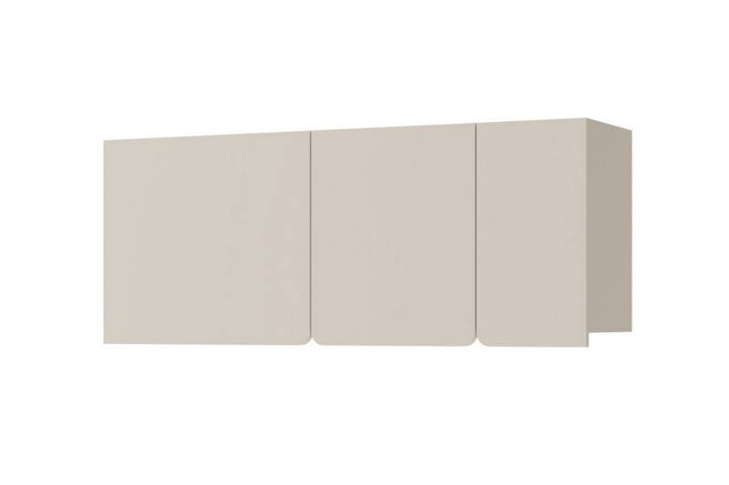 Deine Möbel 24 Hängeregal LIBU 12 Wandregal Regal 120 cm breit, Set 3-tlg., LIBU-Kollektion Beige Eukalyptus Eiche von Deine Möbel 24