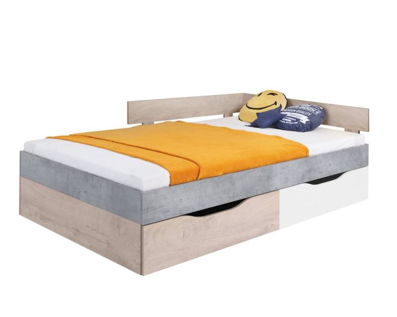 Deine Möbel 24 Jugendbett SIMON 16 120x200cm Jugendmöbel Jugendzimmer Kinderzimmer von Deine Möbel 24