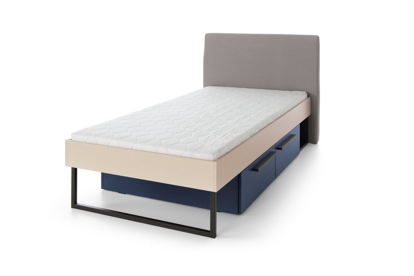 Deine Möbel 24 Jugendbett SORENTO 90/200 und 120/200 (Modernes Design, 1-tlg), Modernes Design von Deine Möbel 24