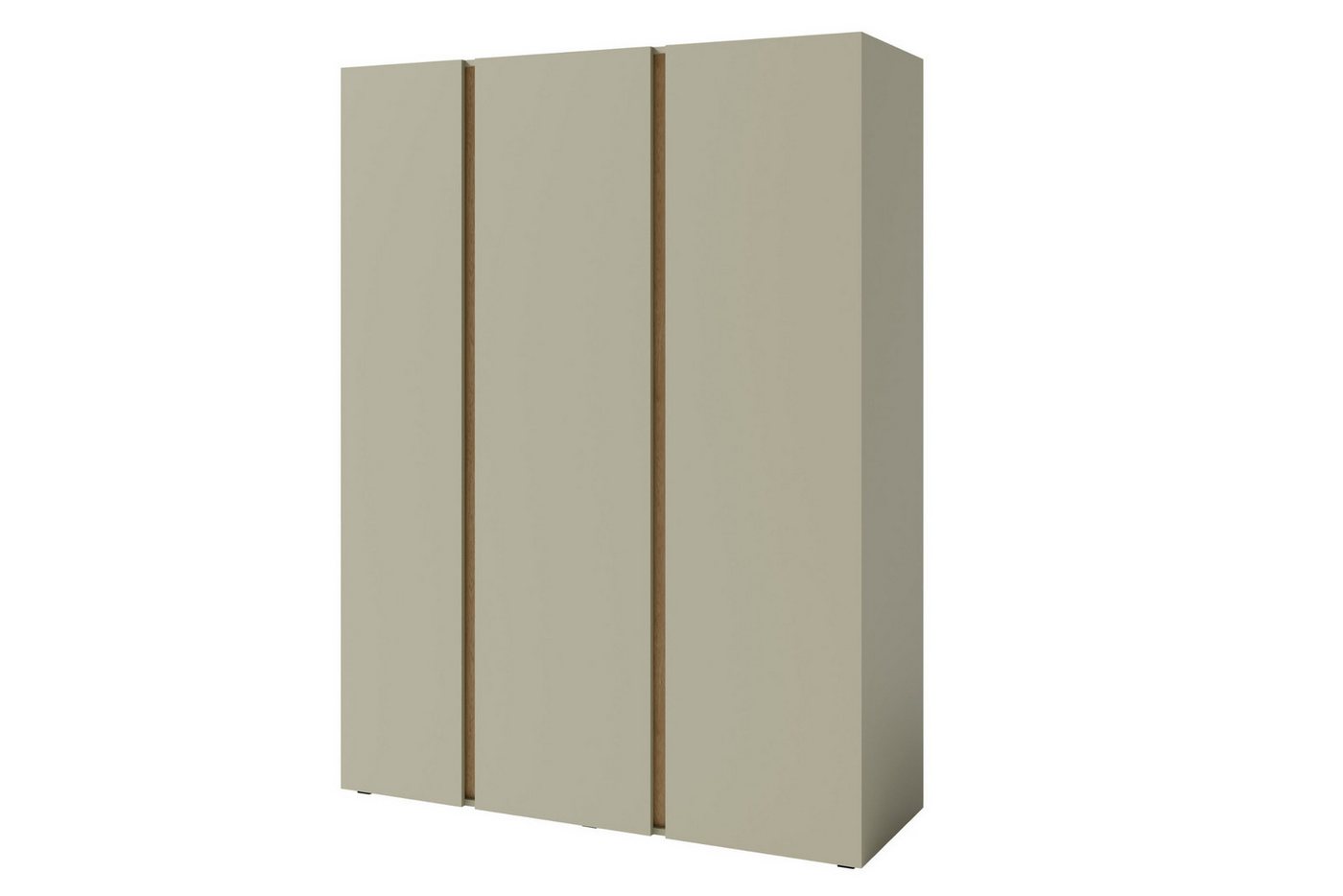 Deine Möbel 24 Kinderkleiderschrank LIBU 01 Kleiderschrank Drehtürenschrank 3-türig (Set, 3-St., Kinderzimmer Jugendzimmer Schlafzimmer) Beige Eukalyptus Eiche von Deine Möbel 24
