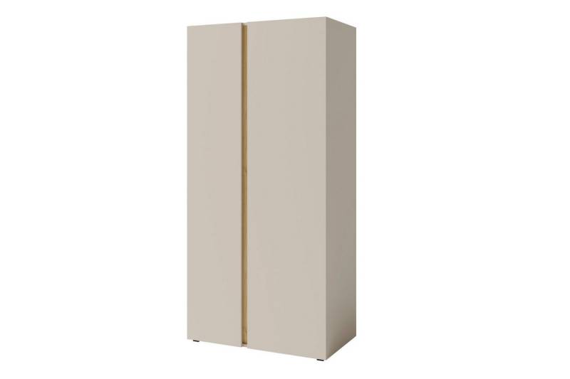 Deine Möbel 24 Kinderkleiderschrank LIBU 03 Kleiderschrank Drehtürenschrank 2-türig (Set, 2-St., Kinderzimmer Jugendzimmer Schlafzimmer) Beige Eukalyptus Eiche LIBU - Kollektion von Deine Möbel 24