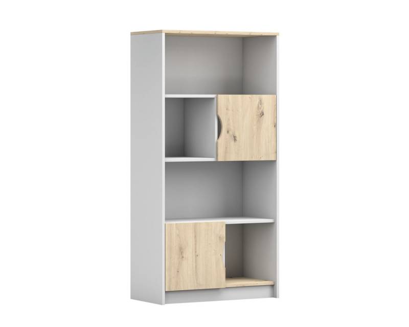 Deine Möbel 24 Kinderregal JUMI 02 Jugendzimmer Jugendmöbel in Weiß/Grau + Eiche Artisan Deine Möbel 24 Kinderregal JUMI 02 Jugendzimmer Jugendmöbel in Weiß/Grau + Eiche Artisan von Deine Möbel 24