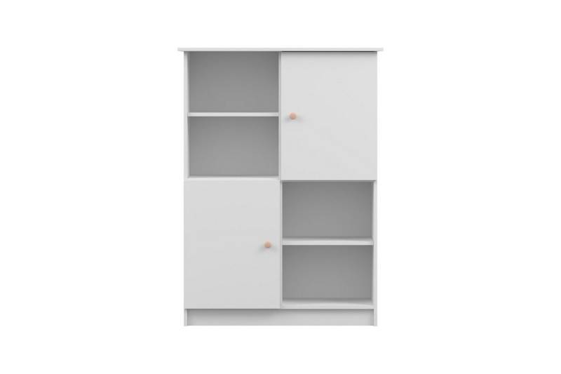Deine Möbel 24 Kinderregal OSCAR Regal Bücherregal 95 cm breit, Set 2-tlg., Kinderzimmer Jugendzimmer Jungenzimmer Mädchenzimmer von Deine Möbel 24