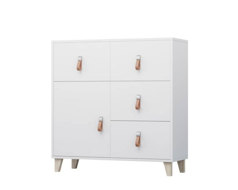 Deine Möbel 24 Kommode FAGOT 03 Jugendzimmer Jugendmöbel in Weiß Scandi-Still, Kommode in Weiß Scandi-Still Deine Möbel 24 Kommode FAGOT 03 Jugendzimmer Jugendmöbel in Weiß Scandi-Still, Kommode in Weiß Scandi-Still von Deine Möbel 24